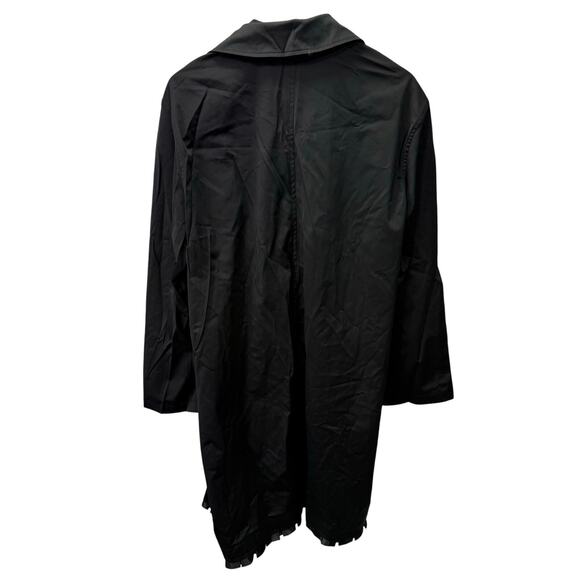 Plus Donna Women’s Plus Jacket sz 2X Trench Ruffle Hem NEW # H558 - Picture 2 of 10